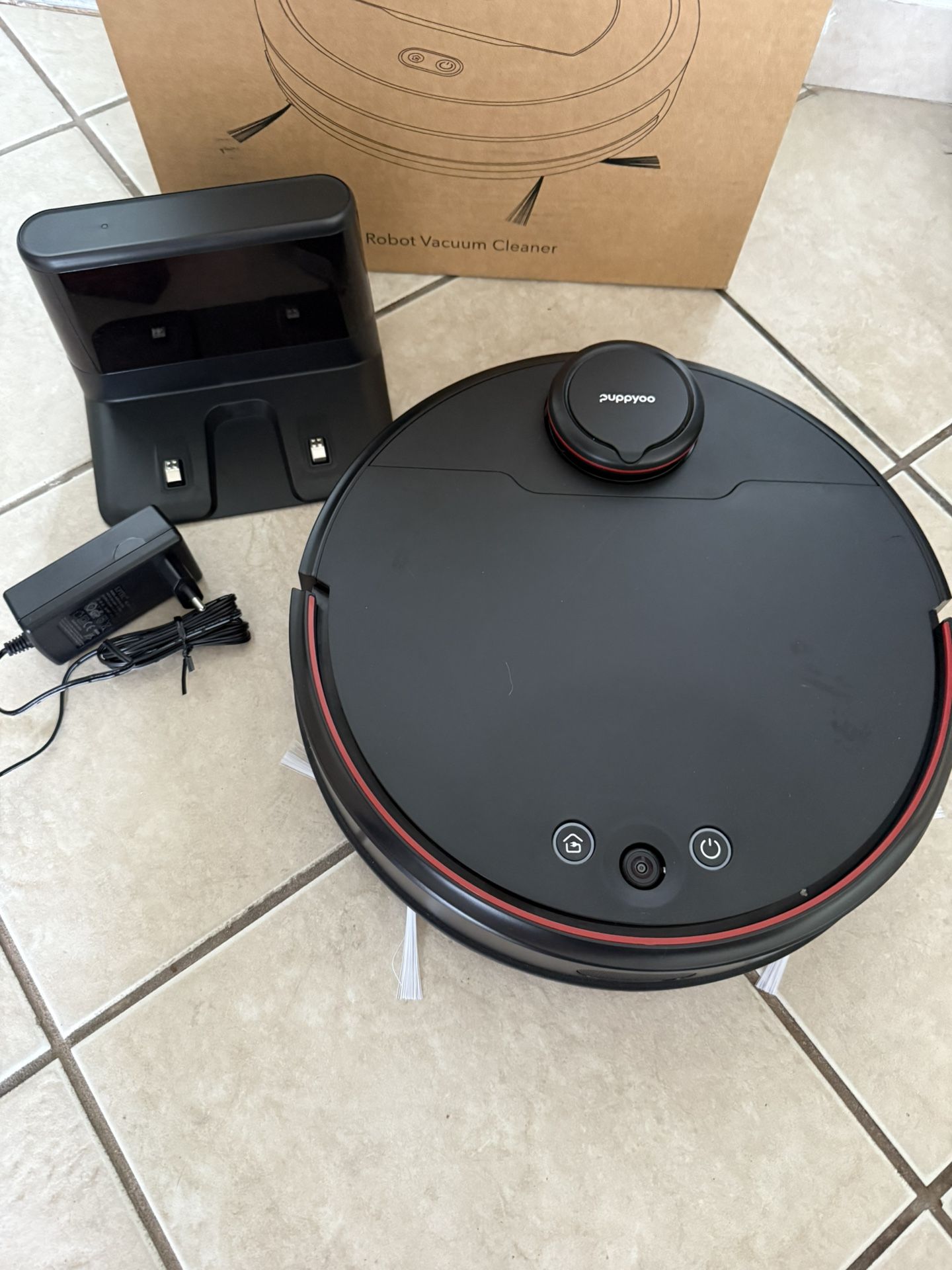 4200 PA Robot Vacuum Cleaner 2 In 1 With Camera Mopping Function, AI,