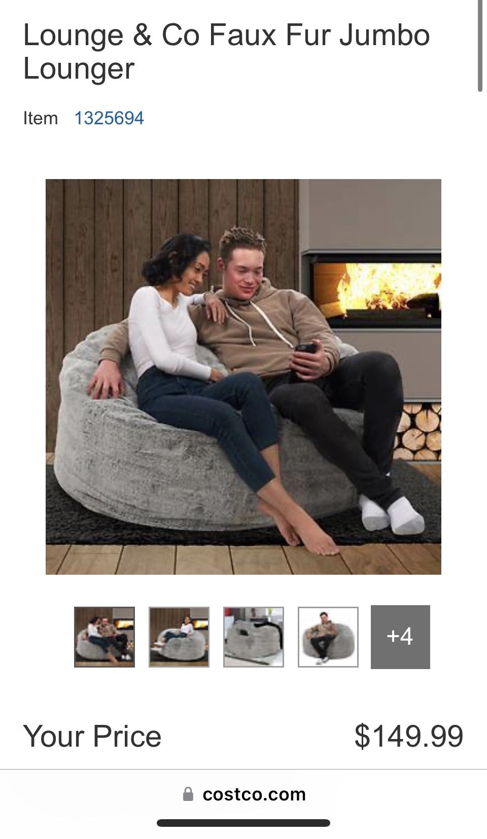 Costco Jumbo Lounger