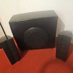 Samsung Home Theater Speaker System PS-WX200/PS-WX250 Wired Black 3 Ohms