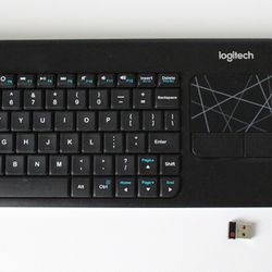 Logitech K400r Wireless Touch Keyboard m510 mouse 1 Receiver combo