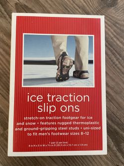 Ice Traction Slip On’s Footgear