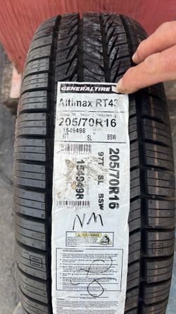 General Altima’s RT 43. 205/70/16