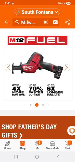 M12 FUEL 12V Lithium-Ion Brushless Cordless HACKZALL Reciprocating Saw Kit w/ One 4.0Ah Batteries Charger & Tool Bag
