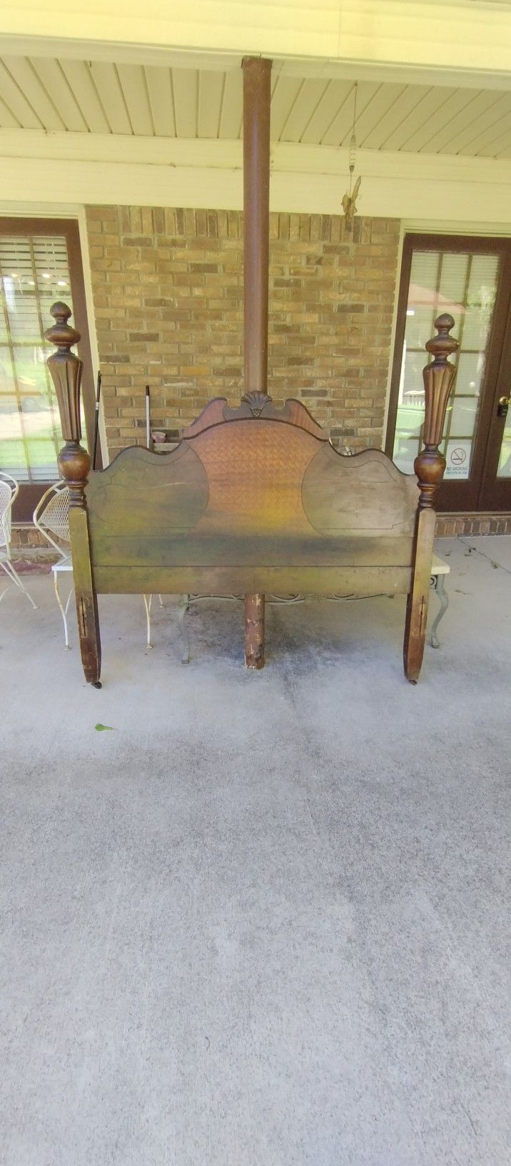 Antique Headboard And Footboard
