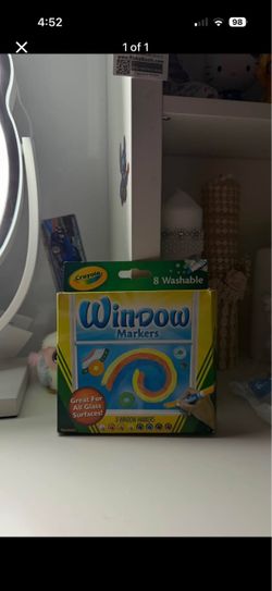 Crayola Washable Window Markers 8-Pack