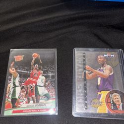 Michale Jordan And Kobe Bryant Cards