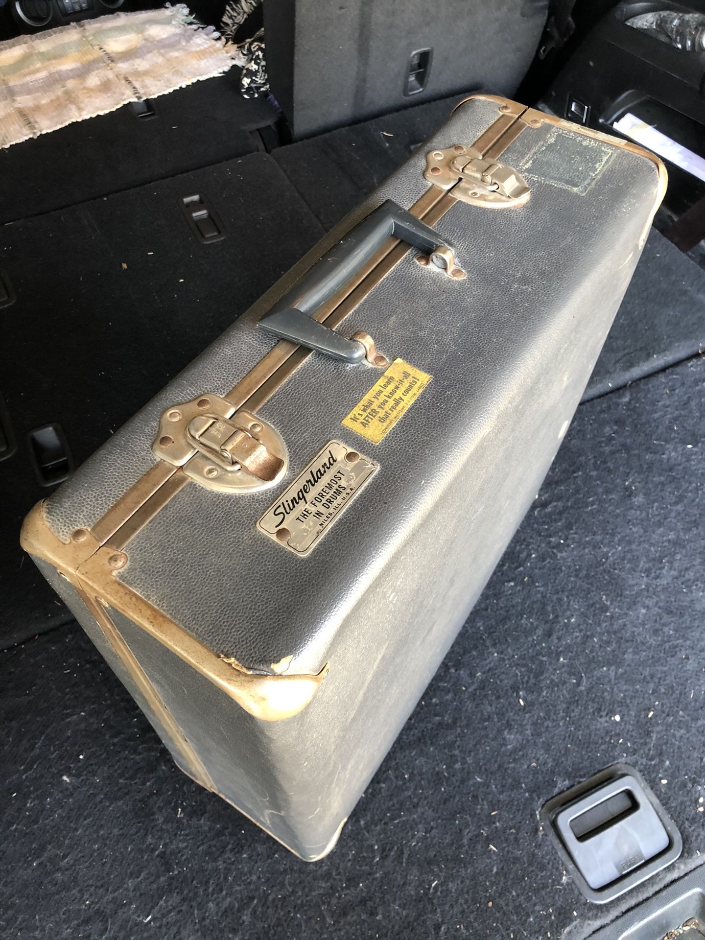 Vintage Slingerland Snare Drum Case with Niles Badge