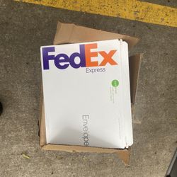 FedEx envelopes and boxes. ENVELOPE 200