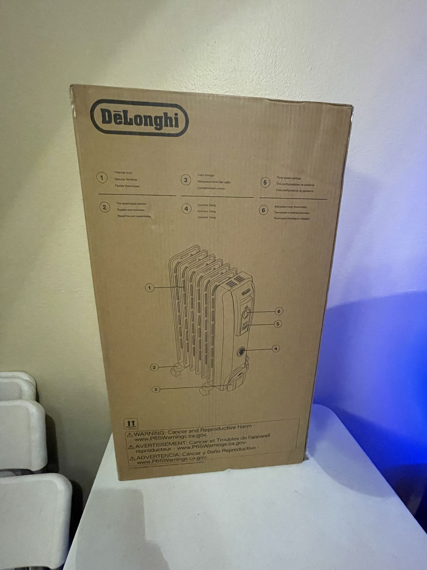 De Longhi Comfort Temp Ew7707cm Delonghi Bar Heater