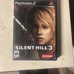 Silent hill 3 with soundtrack disc and manual
