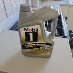 Mobil 1 - 5w20 5 quart jug
