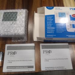 New Pro Programmable Thermostat 