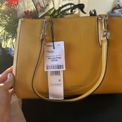 Calvin Klein  yellow bag 