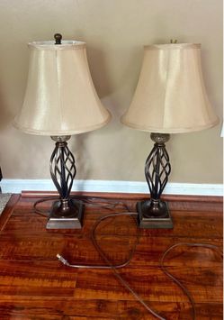 End Table Lamps Set Of 2 Home Decor