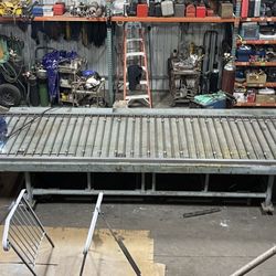 15’ 5” X 6’ Steel Work Fabrication Metal Table For Mig Tig Welder Welding 