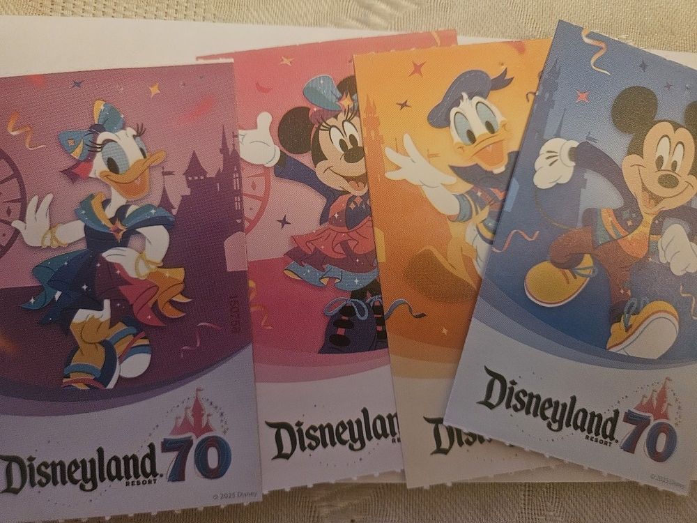 Disneyland 1 day 1 park tickets