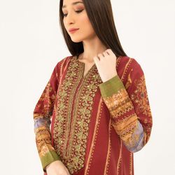 Limelight Indin pakistani embroidered kurta trousers size L 2piece