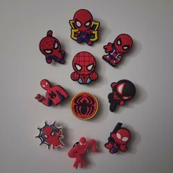 Spiderman Croc Charms 