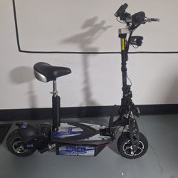 Mototec UberScoot 1600w 48v Electric Scooter - Large - Fast - Adult - Customized to Pure Perfection
