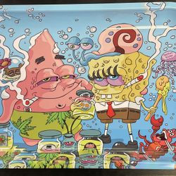 SpongeBob Rolling Tray