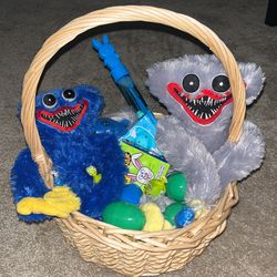 Huggy Wuggy Easter Basket