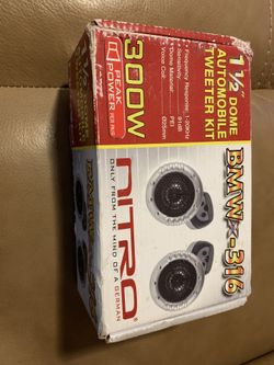 Nitro BMWx-316 1 1/2 tweeters