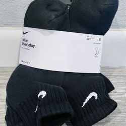 Black Nike Everyday Cushion Socks