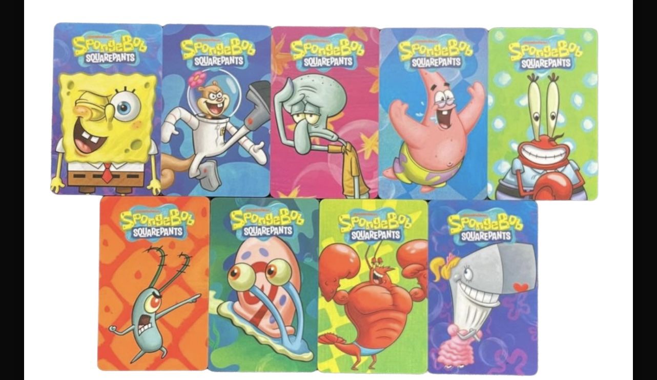 Dave & BUSTERS - SpongeBob Full Set