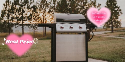 3 burner premium BBQ Grill  now is $219  free shipping  @followers WhatsApp: (contact info removed)