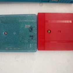 A Game Boy Color And Pokemon Crystal And Pokemon Red