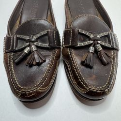 Womens Cole Haan Leather Mules Size 8M 