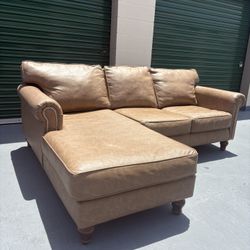 Leather Sectional Couch 🛻Delivery Available🛻