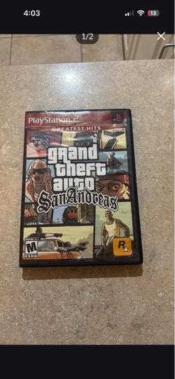 GTA San Andreas PS2 New Original Everything