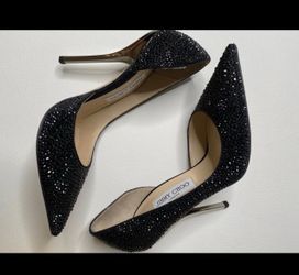 Jimmy Choo Swarovski crystal heels size 7