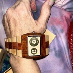 Teakwood Men’s Watch Nib 