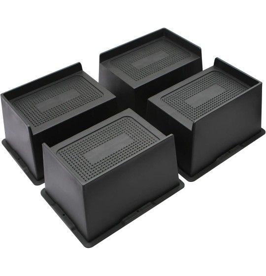 Bed Risers 6 Inch Heavy Duty, Oversized Furnitures Risers 6 inch Support 6000 lbs, Bed Table Rising Blocks, Fits for Couch, Sofa, Chair,Furniture Lift