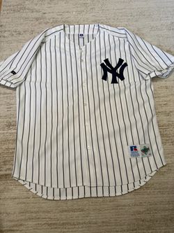 Rare vintage authentic Russell athletic diamond edition New York Yankees jerseys size 52 adult size, not Jeter, judge, mantle, Ruth, Ohtani, jordan