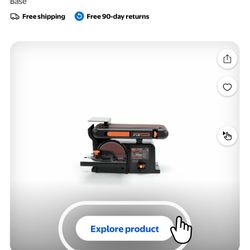 Belt And Disc Sander 