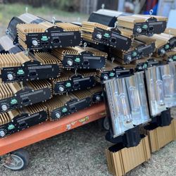 Huge Grow Lot 120 LEDs By GE, 20 GavitaPro, 20 Dimlux Quality Commercial Equipment