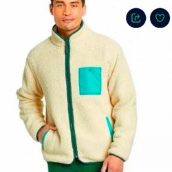 Men’s Sherpa Jacket Lego Size S & XXL