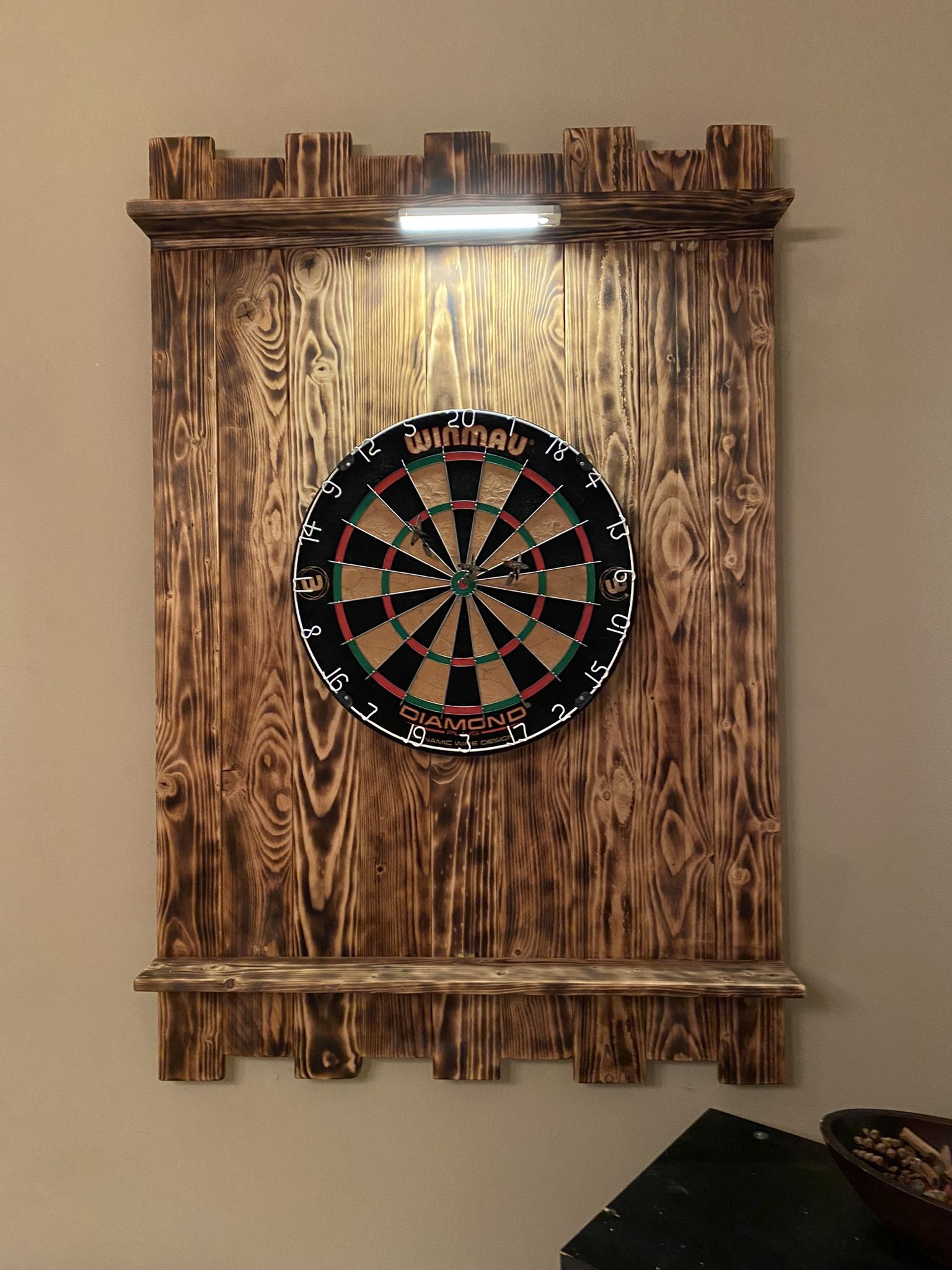 Wood Dartboard Backing Only