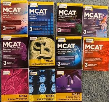 MCAT books The Princeton Review TPR