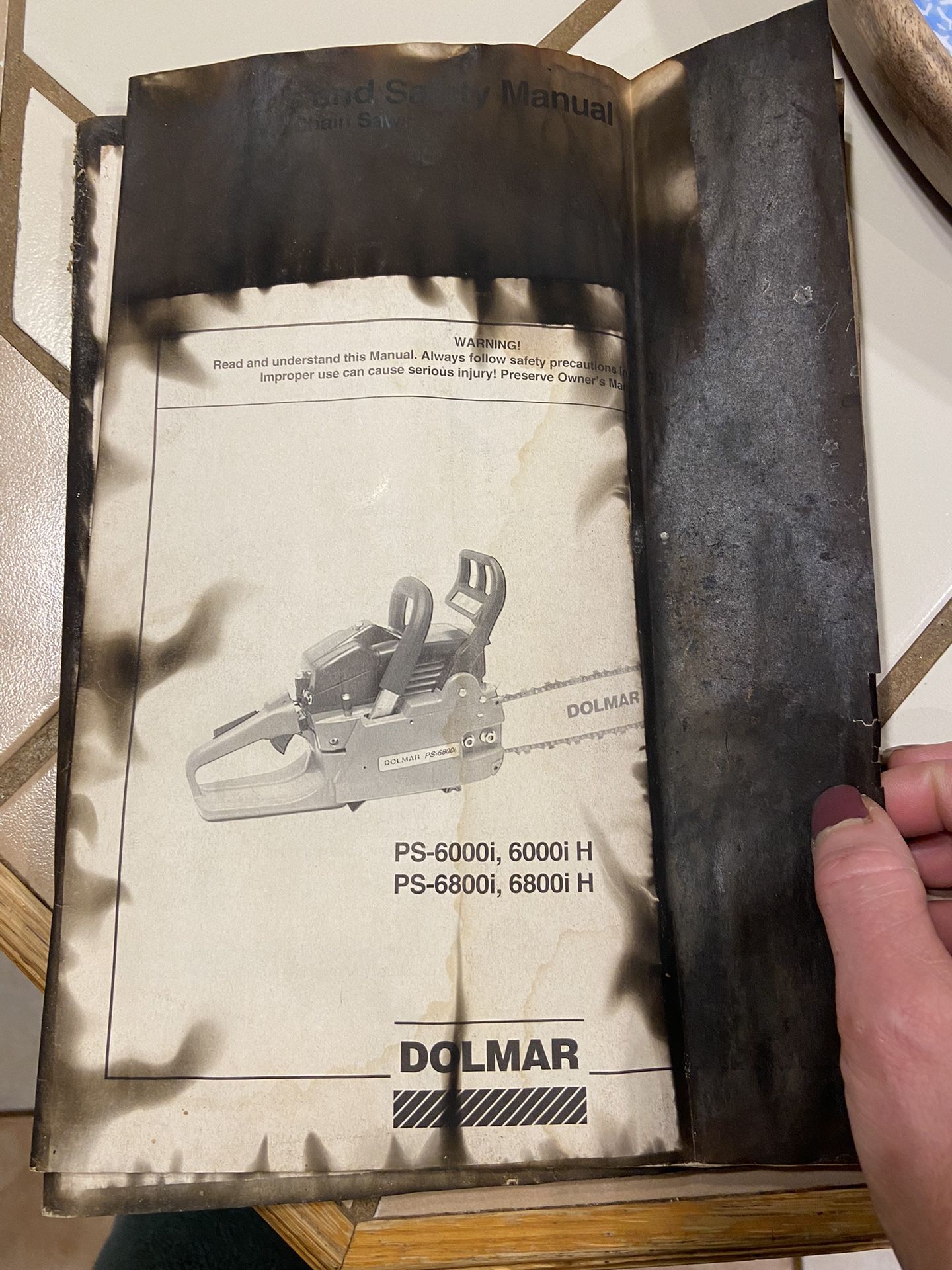Nice Classic 27yr Old 18” Chainsaw DOLMAR PS-6800 i *GUC & CLEAN