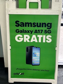Free Samsung A17!!! Come ask us how