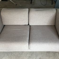 M. Fillmore Harty for Preview Mid Century Modern Sculptural Settee Loveseat and Sofa set 