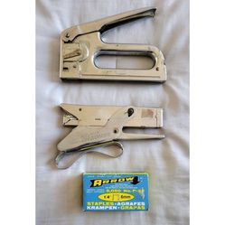 Arrow Stapler Tacker Plier Fastener - Set of 2