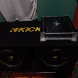 Kicker 10 With 1,000 Watts Amplifier 