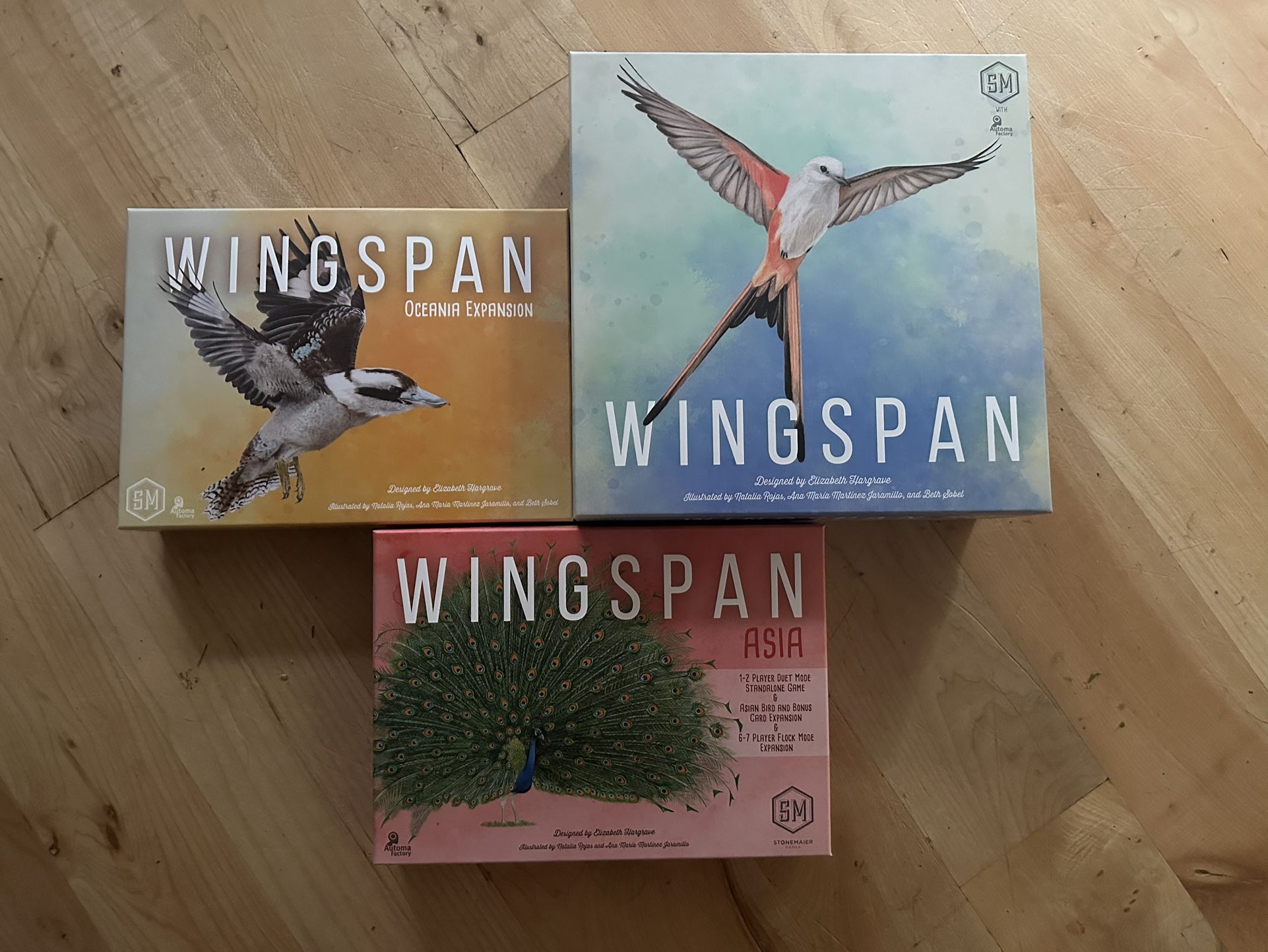 Wingspan Boardgame With Custom Wooden Organizer From Etsy