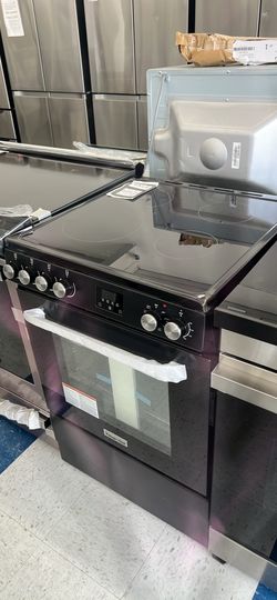💥Great Save💥 24 in 4 Burner Element Freestanding Electric Range in Black