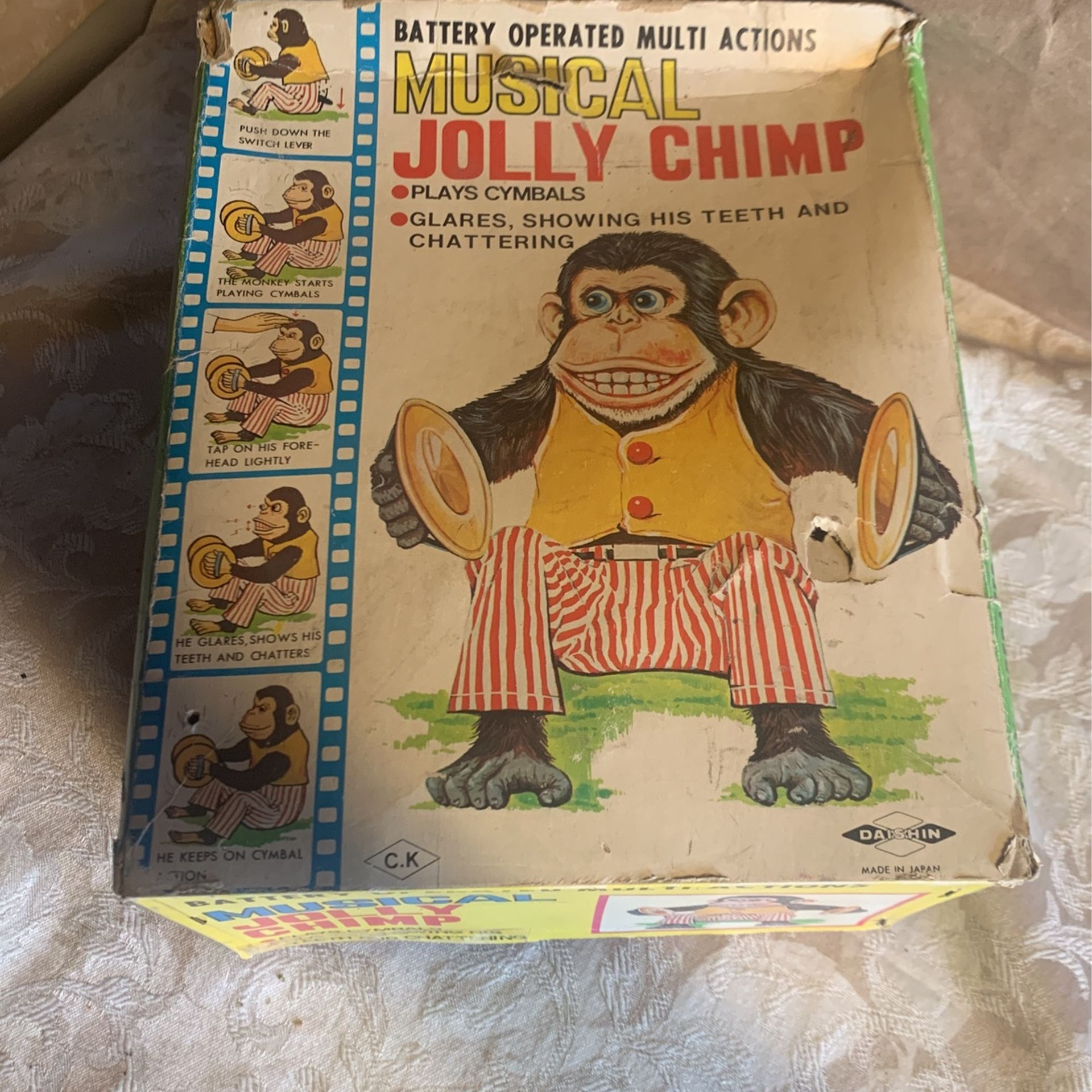 Musical jolly chimp toy shops